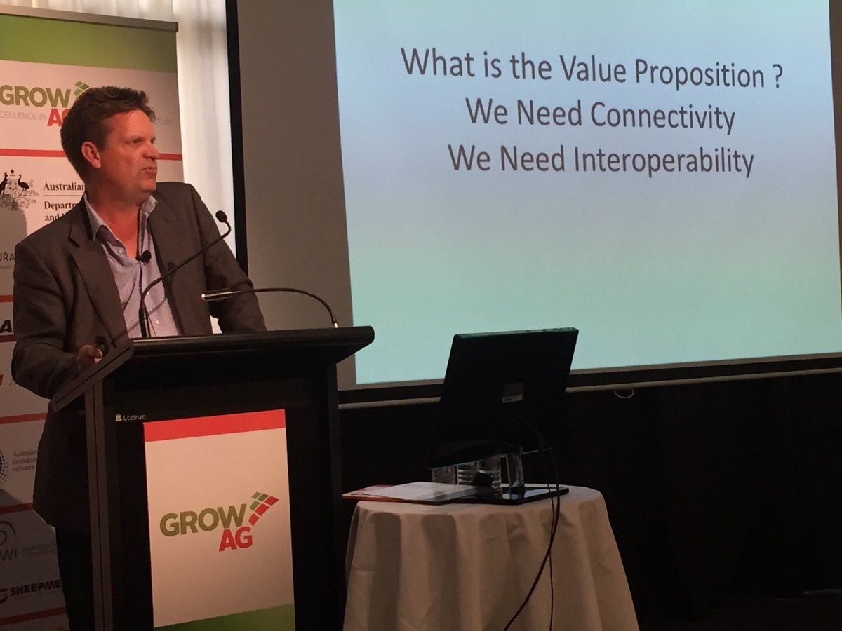 RIRDC's tweet photo. Darrin Lee from Bligh Lee Farms says big data/Internet can be used to track efficiency &amp; productivity #GrowAg2016 https://t.co/1X9ptrn71u