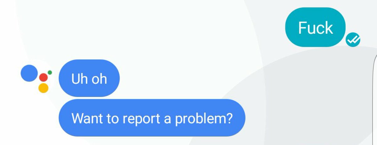 thebookisclosed's tweet photo. To whoever implemented this in Google Assistant: great job 😁
(Pic by @mehedih_) https://t.co/kREuAwce5I