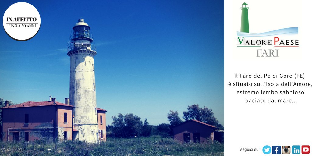 agenziademanio's tweet photo. Oggi dalle 10 #OpenLightHouseDays2016 in #Emilia #FarodelPodiGoro #Ferrara #Goro #ValorePaeseFari #bando2016 @WWFitalia @TouringClub https://t.co/UzXmdDtuf1