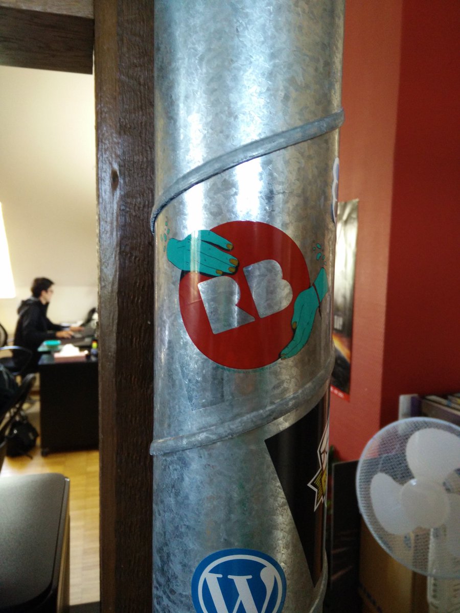 CodeMacher's tweet photo. We've got two new friends on our #Stickerpipe 😎 @phpbenelux @redbubble Who's the next one? https://t.co/ILddAMSR3M