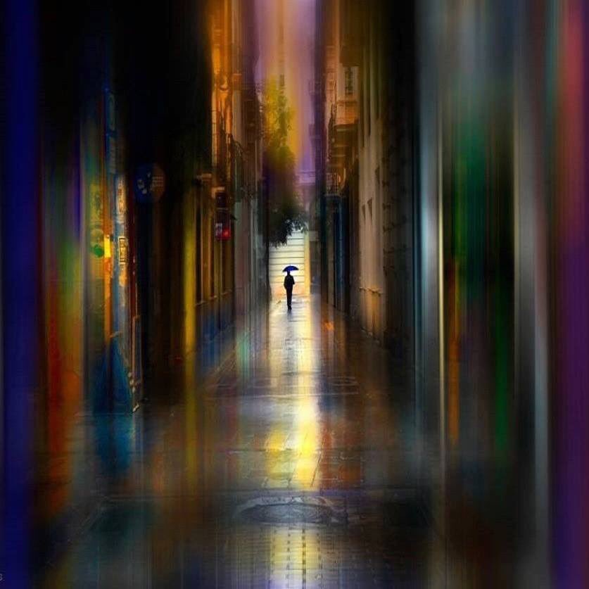 I closed my mouth and spoke to you in a hundred silent ways.

~ Rumi 
Image: Sol Marrades