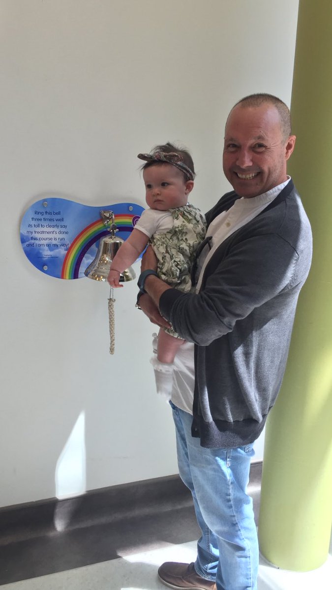 Red_shiva's tweet photo. Ringing the bell June 2nd.... Today I'm officially in remission 😃. Thanks to all my Twitter buddies for your support and well wishes. 👍🏼✌️❤️ https://t.co/sMLnwBj4im
