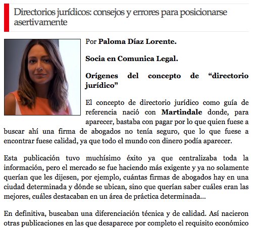 Directorios jurídicos: consejos y errores para posicionarse asertivamente. #abogados #reputación vía <a href="/ElJuristaEu/">El Jurista</a> bit.ly/2cYBA8B