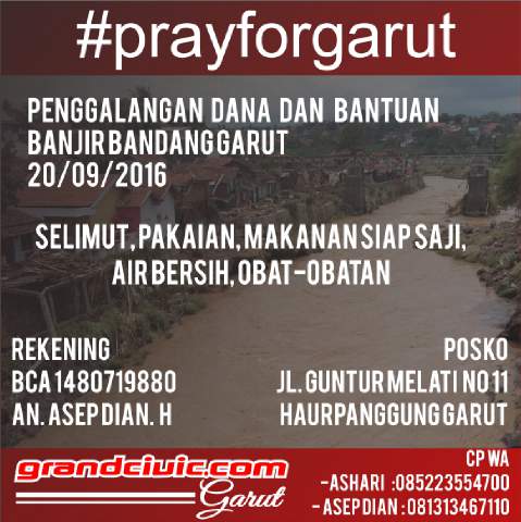 erwin_alcapone's tweet photo. Hayu urang sasarengan #FrayForGarut https://t.co/98EQCCOqd9
