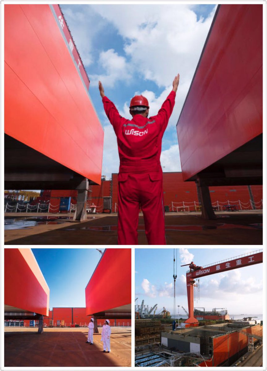 WisonOffshore's tweet photo. The facility is also the first China-made FSRU. Here are some more behind-the-scenes pictures on a wonderful summer's day! https://t.co/y8JlcZwgiV