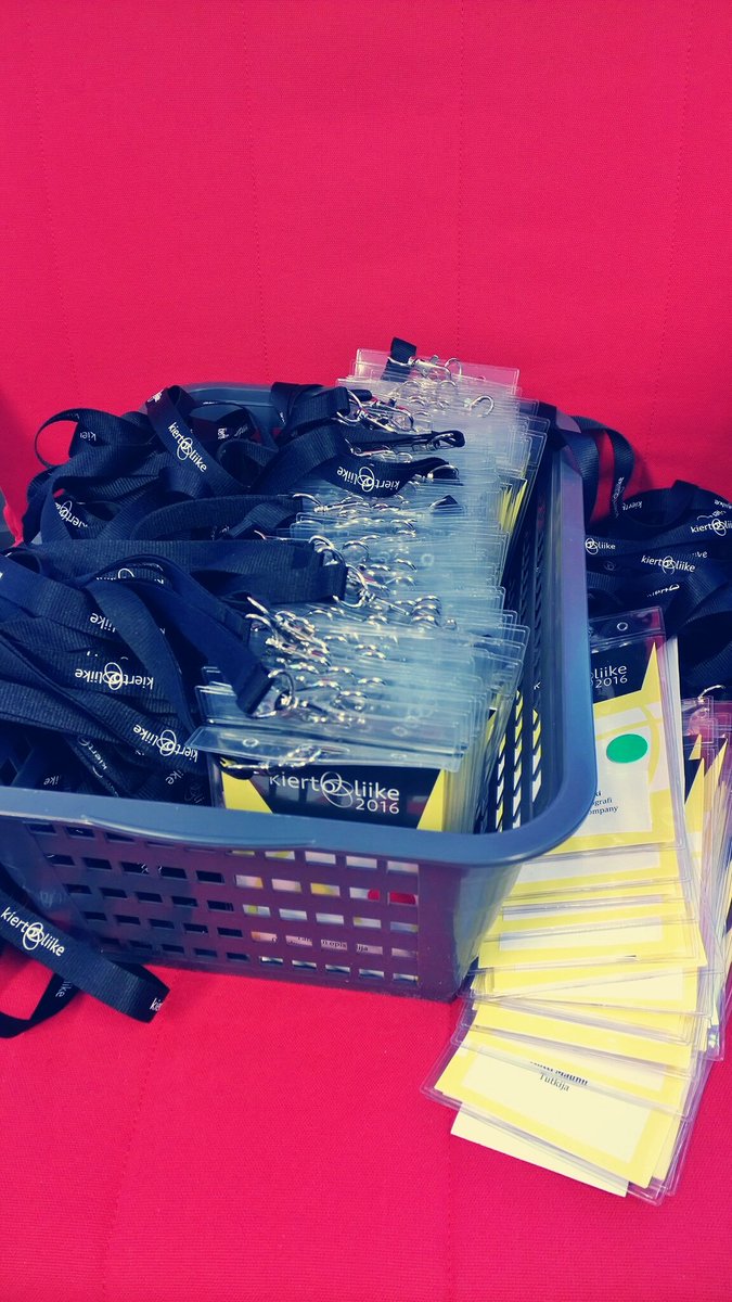 Passit ovat valmiina, sillä huomenna alkaa #kiertoliike2016 Tervetuloa Jyväskylään!