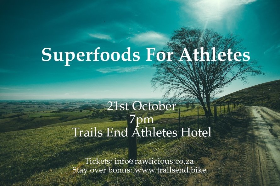 SUPERFOODS for Athletes! 
🔸 🔸 🔸 
Join us at our free talk in October at Trails End Hotel! 
#athletes #superfoods #nutrition #health