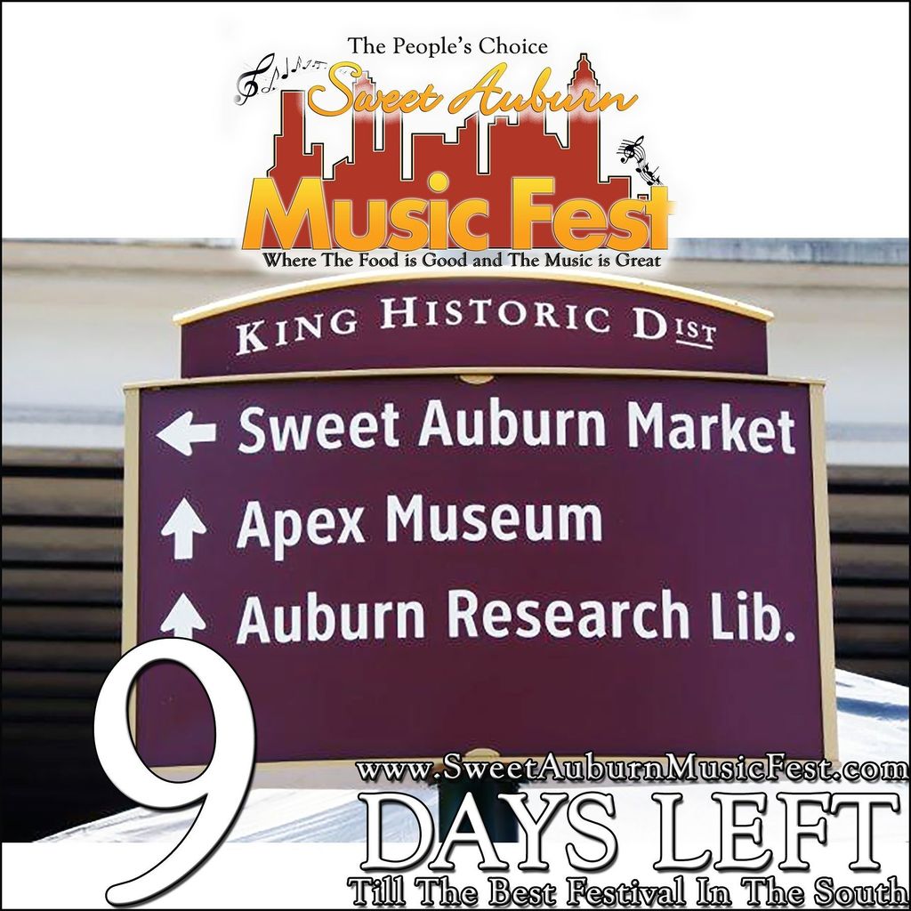 SAMusicFest's tweet photo. 9 Days till the best festival in the Atl! Hope to see you there! #sweetauburnmusicfest #sa… https://t.co/i1kAQL3Z3R https://t.co/NrZbv7rF17