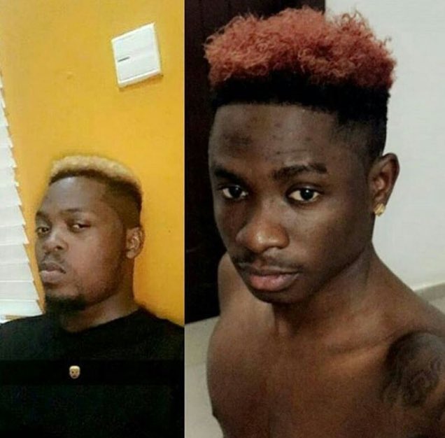 sokokoblog's tweet photo. #SoKokoKonvos Are we feeling these new looks from #Olamide and #Lilkesh ? #ybnlconcert #hairstyles #naijagist https://t.co/DdFLtkK0rd