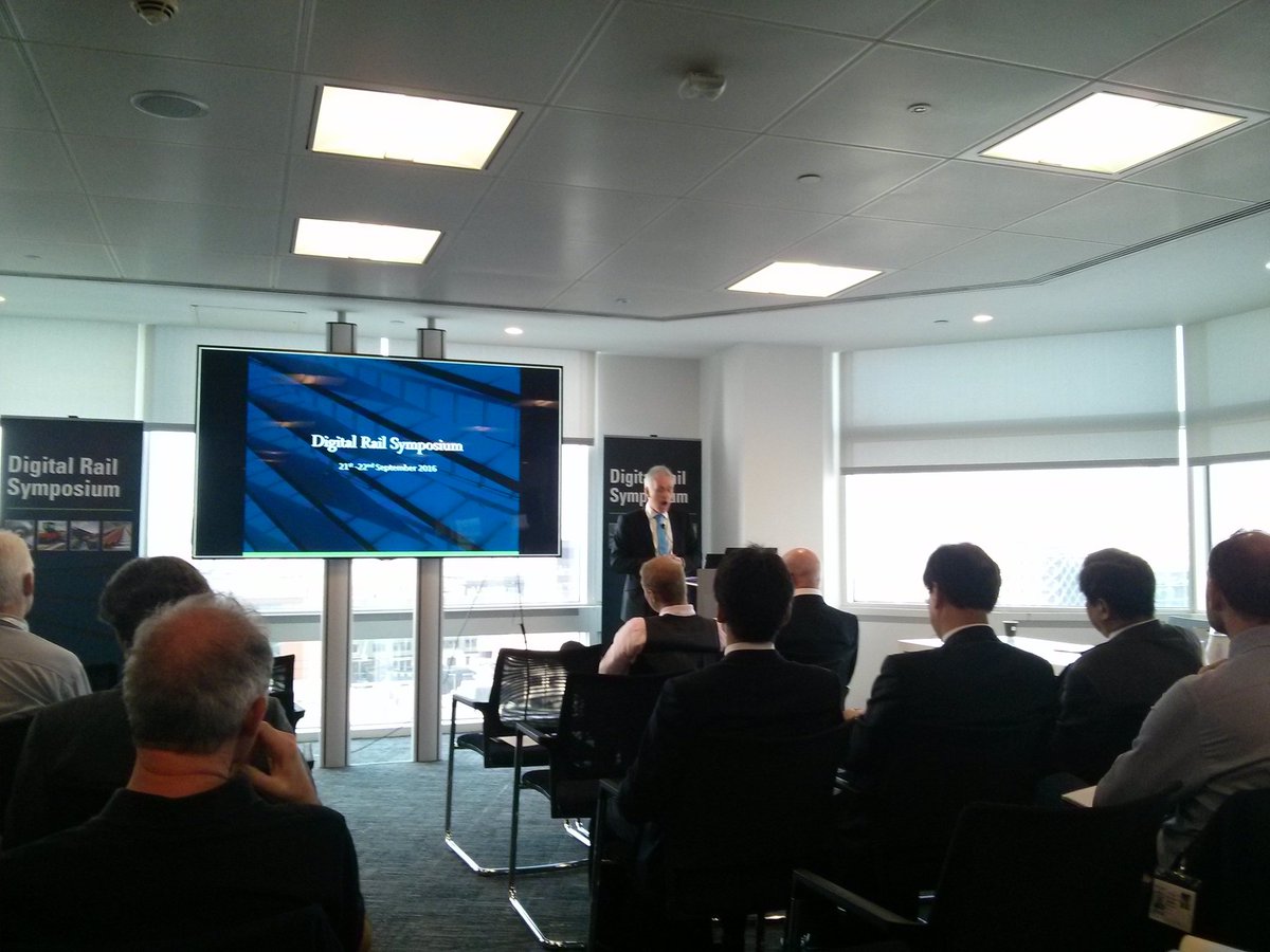 jan_boehm's tweet photo. 1st day of @BentleySystems Digital Rail Symposium. Will be speaking tomorrow on object extraction. #DigitalRail16 https://t.co/AjmuPQXk20