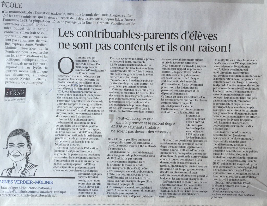 xjfontanet's tweet photo. À lire absolument:décentralisation et liberté , la meilleure voie pour remettre notre éducation nationale sur pied ! https://t.co/GOPq1JLGCU