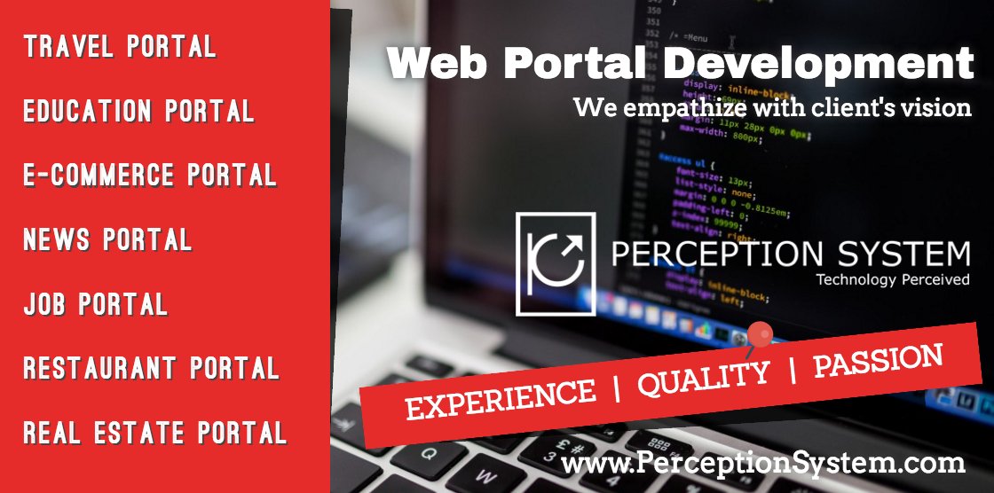perceptionweb's tweet image. #WebPortalDevelopment series for our global clients.

perceptionsystem.com/web-portal-dev…

#B2Bportaldevelopment #B2Cportaldevelopment #WebPortal #Tech