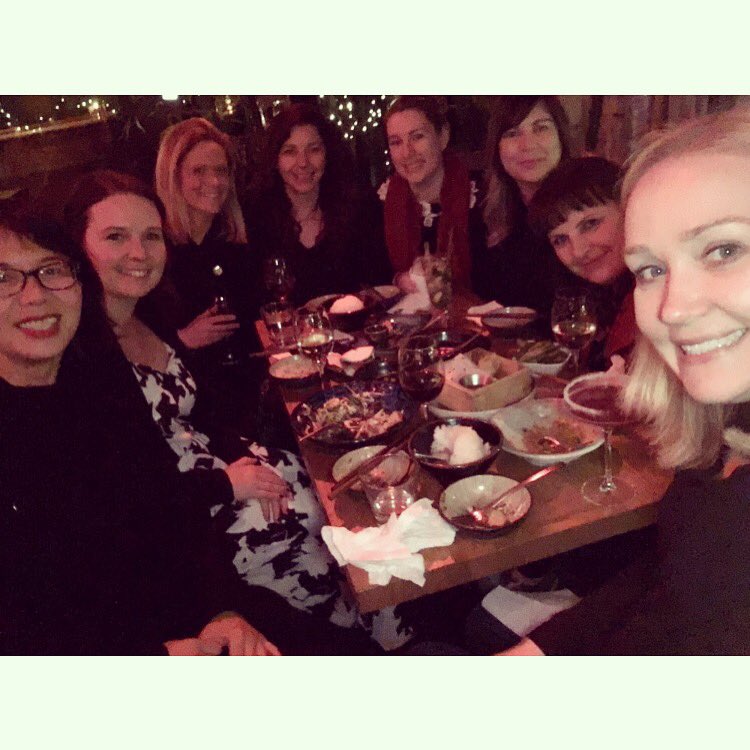 natalie_screen's tweet photo. Xero ladies glammed up for a night out at @WOWAwardsShow #rehearsal #dobeautifulwork https://t.co/PdhXLhmt2k