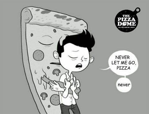 thepizzadome_'s tweet photo. This is your brain speaking. We're just the courier.

#thepizzadome #ahmedabad #pizzadome #monday https://t.co/LGLiYvmlIW
