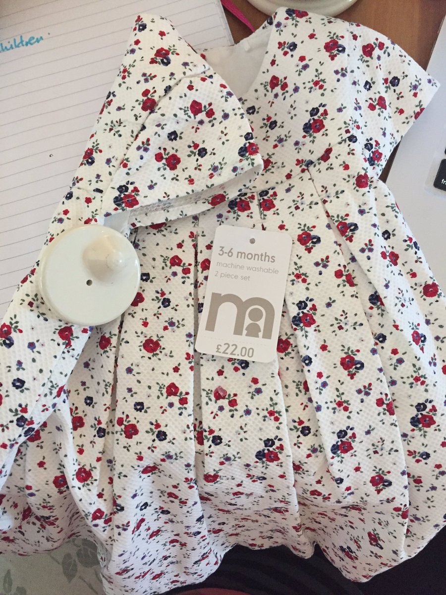 @Mothercarehelp 11 week old screaming niece and can't put her in her new dress because electronic tag not removed #frustrating
