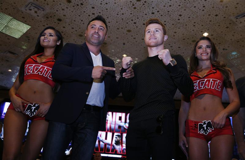 Queensberry's tweet photo. “I’m waiting for an answer" - Oscar De La Hoya talks GGG v Canelo offer: https://t.co/hnKhVzAY1p https://t.co/f8EwkJpfEg