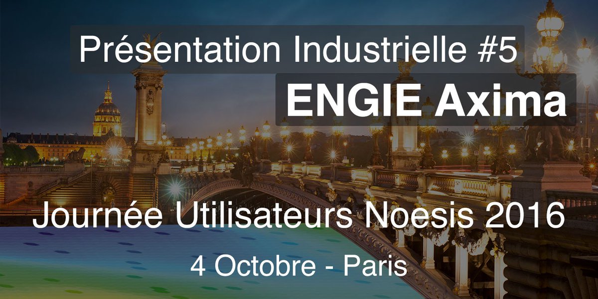OptimusByNoesis's tweet photo. #EngieAxima présentera #optimisation énergétique bâtiments: Journée Utilisateurs #Optimus PARIS https://t.co/QBkiIxyEoV https://t.co/jJlk7V9pca