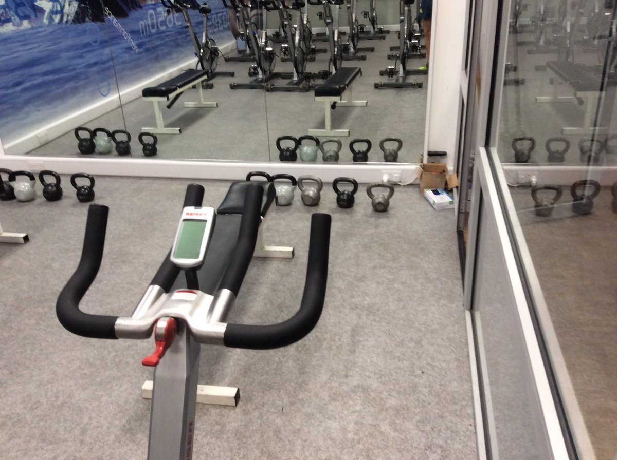 Great cardio &amp; kettlebell Tabata session 1:10pm today #bikessprints #burnfat #getfit #trainsmart #trainabovetherest