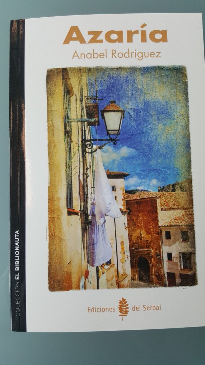 NewSpanishBooks's tweet photo. Azaria described as´a fascinating dip into Spanish history´ selected #ukpanel #nsb2016 #translationrights @DelSerbal https://t.co/tNOjzsBndm https://t.co/lVaa09x7lA