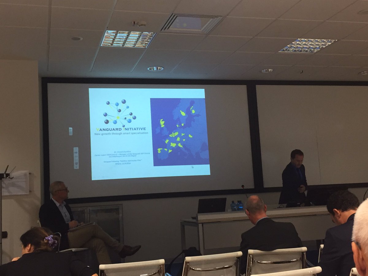 Oggi, al dipartimento di meccanica POLIMI, un incontro Vanguard 3DP con la partecipazione di regioni europee coinvolte e aziende AFIL!