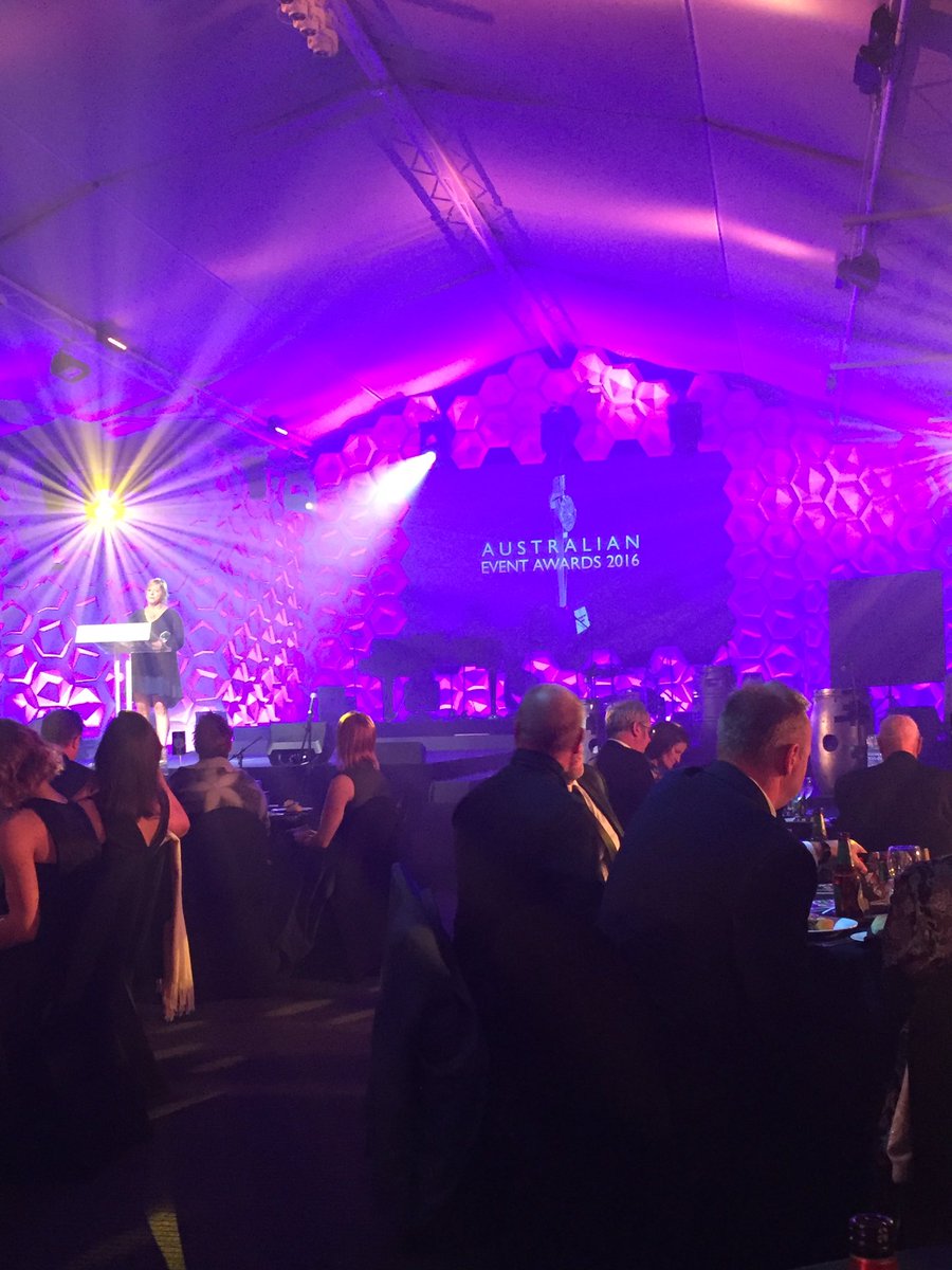 #AusEvents has kicked off! #thisisqueensland #majorevents #awardsnight #sunshinecoast