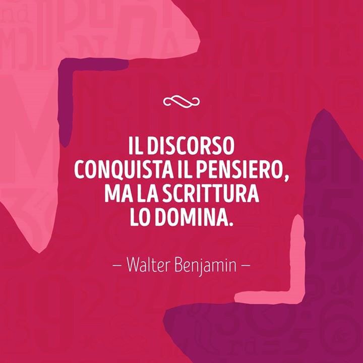 LiberBook_eu's tweet photo. Il discorso conquista il pensiero ma la scrittura lo domina (w.Benjamin) #tesidigitale #liberbook https://t.co/lyluG7jUf9
