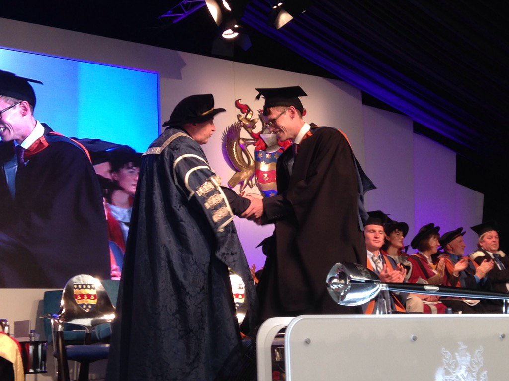 TracyWilson8's tweet photo. Fantastic to see @Project_Nevada team member graduate today with fistful of prizes - talented @PlymUniAlum @PlymUni https://t.co/h5a99L4Ebl