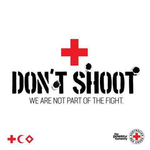Take a stand with us &amp; turn your profile red in mourning for 21 people killed delivering aid in Syria. #REDforSYRIA. ifrc.org/redforsyria