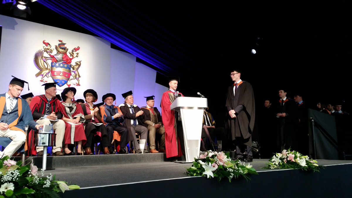 Project_Nevada's tweet photo. .@Project_Nevada team member Matthew Sharman collecting two awards and MA Mech Eng. Congratulations! :) https://t.co/dPKqR1etgC
