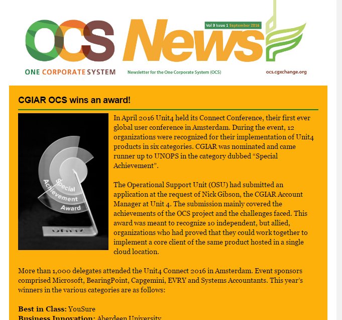 OCS_CGIAR's tweet photo. Have you subscribed to our newsletter? Sign up here to get our next issue: https://t.co/p8a3V1GDjx https://t.co/ZWyRbuEJsH
