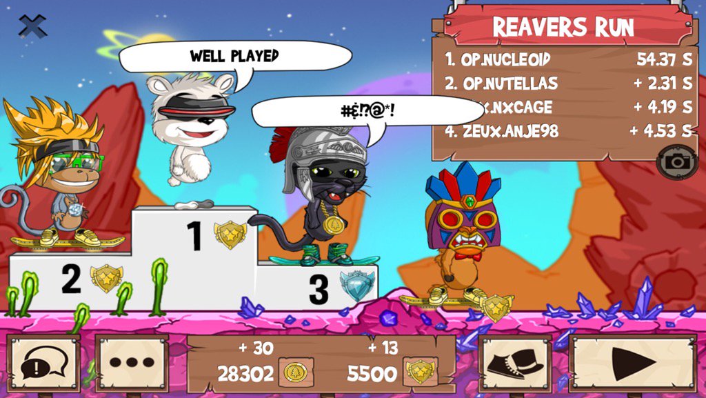 andreea_surca's tweet photo. Having a blast @ #funrun2 #Nucleoid #nxCage #Anje98 https://t.co/tAd0rJikjO