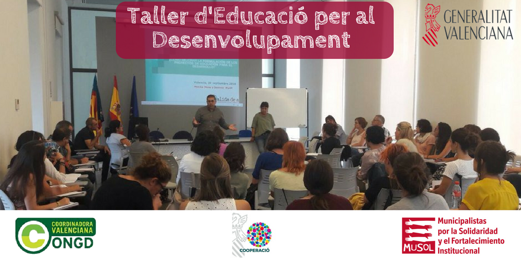 FMusol's tweet photo. Ayer Fundación MUSOL participó en el Taller para mejora en la #formulación de proyectos de #Educación para el #Desarrollo. #conv16 #coopCV https://t.co/17wYTLcegf