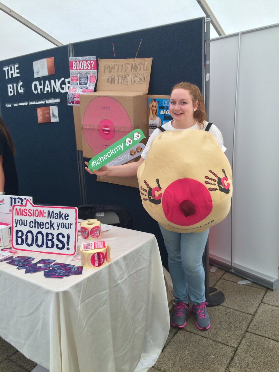 UBTManchester's tweet photo. Freshers come down and get your boob on! #CoppaFeel! #boobsmatter #teamboobs https://t.co/cJLzWfrIJ6