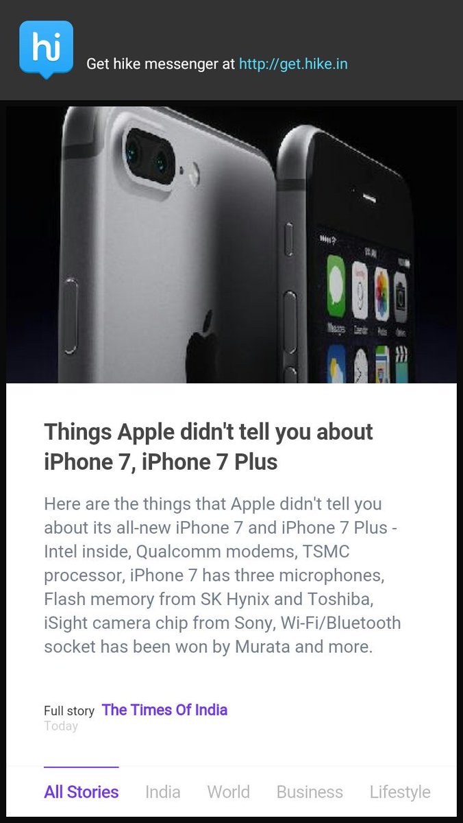 KumarSWTesting's tweet image. Download hike messenger at get.hike.in