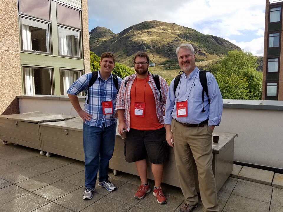 randal_olson's tweet photo. .@UPennIBI researchers enjoying a beautiful Scottish day at #PPSN2016. https://t.co/ztjAlIWMPr