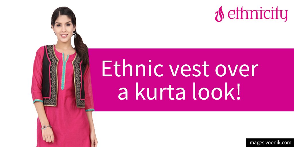 Ethnicity_IN's tweet photo. Love the ethnic vest on a kurta look? Rush to our store to find your favourite one. #Ethnicity #fashion https://t.co/to45Dyj7xD