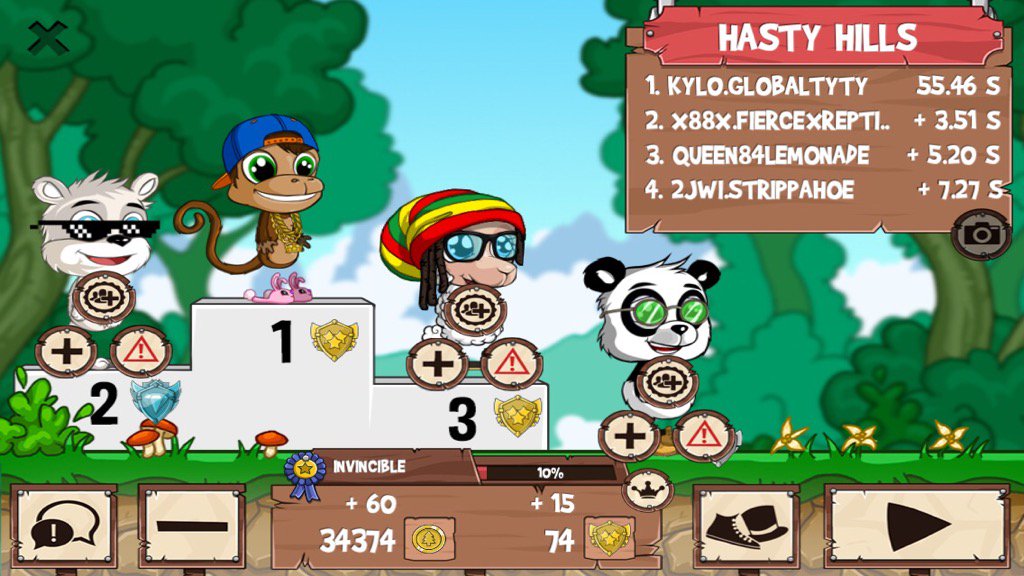 knownastyty's tweet photo. Get on my level, son! #funrun2 #Fiercexreptiles #Queen84Lemonade #strippahoe https://t.co/Yu8YJXX517