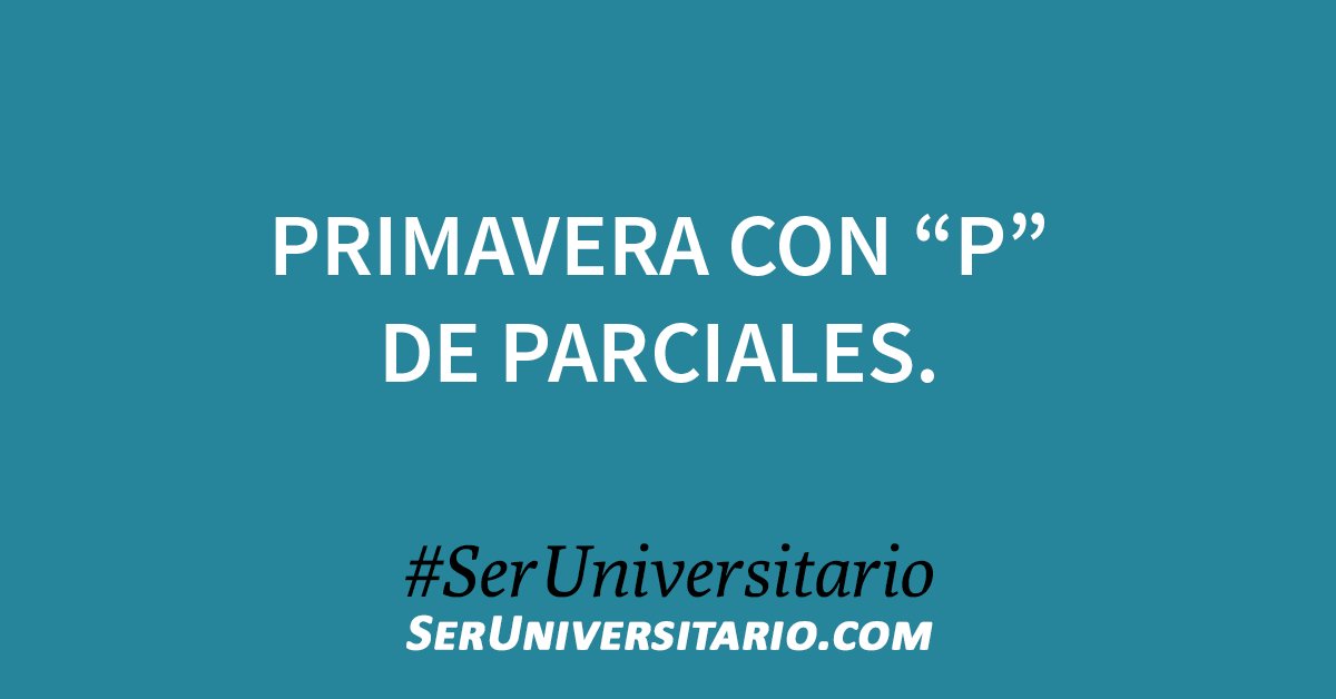 #SerUniversitario tweet media