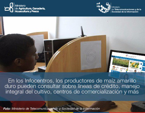 infoposorja's tweet photo. Presentación del micro sitio #Infoproductor Maíz Amarillo Duro @GestoraGuayas @pcarvajalnunez @DAUMINTEL_GaryR https://t.co/rBQdu52CZw