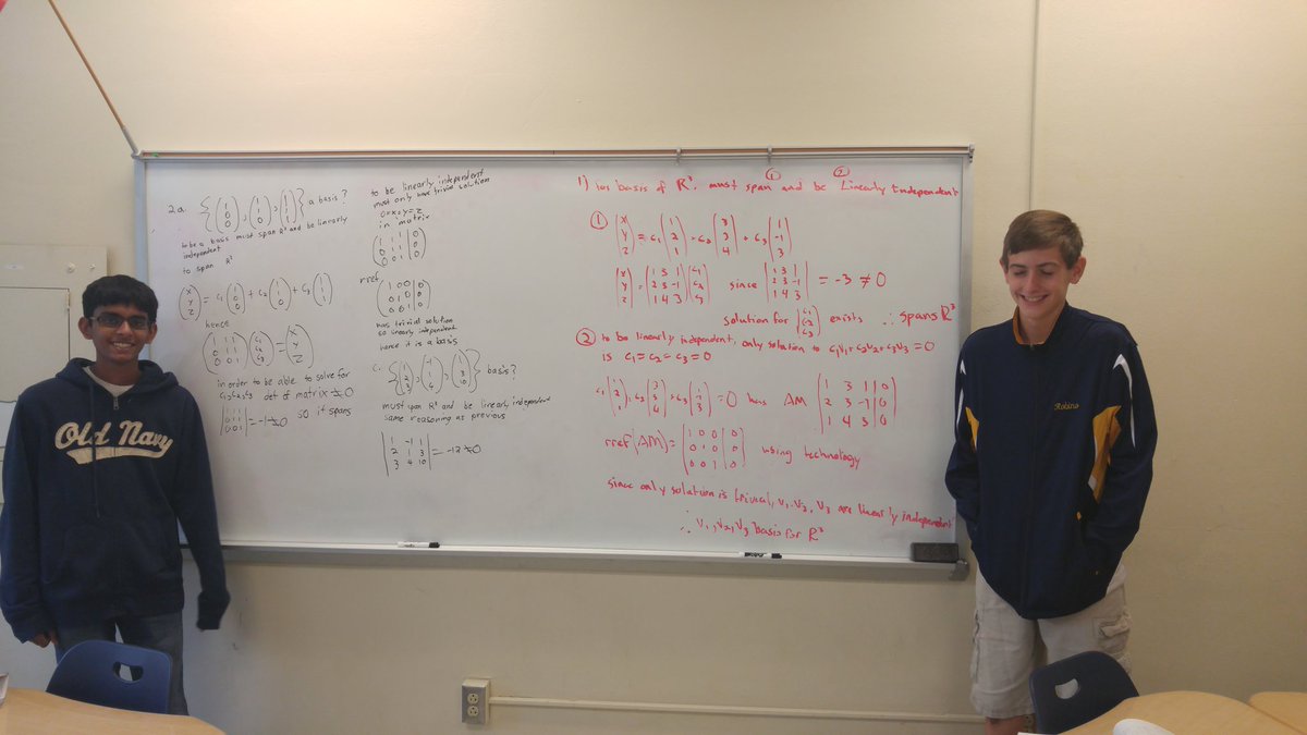 ElProfeLowe's tweet photo. #dasdstem
Fun(damentals) with #ibfurthermaths #linearalgebra https://t.co/g5PyGT9JeJ