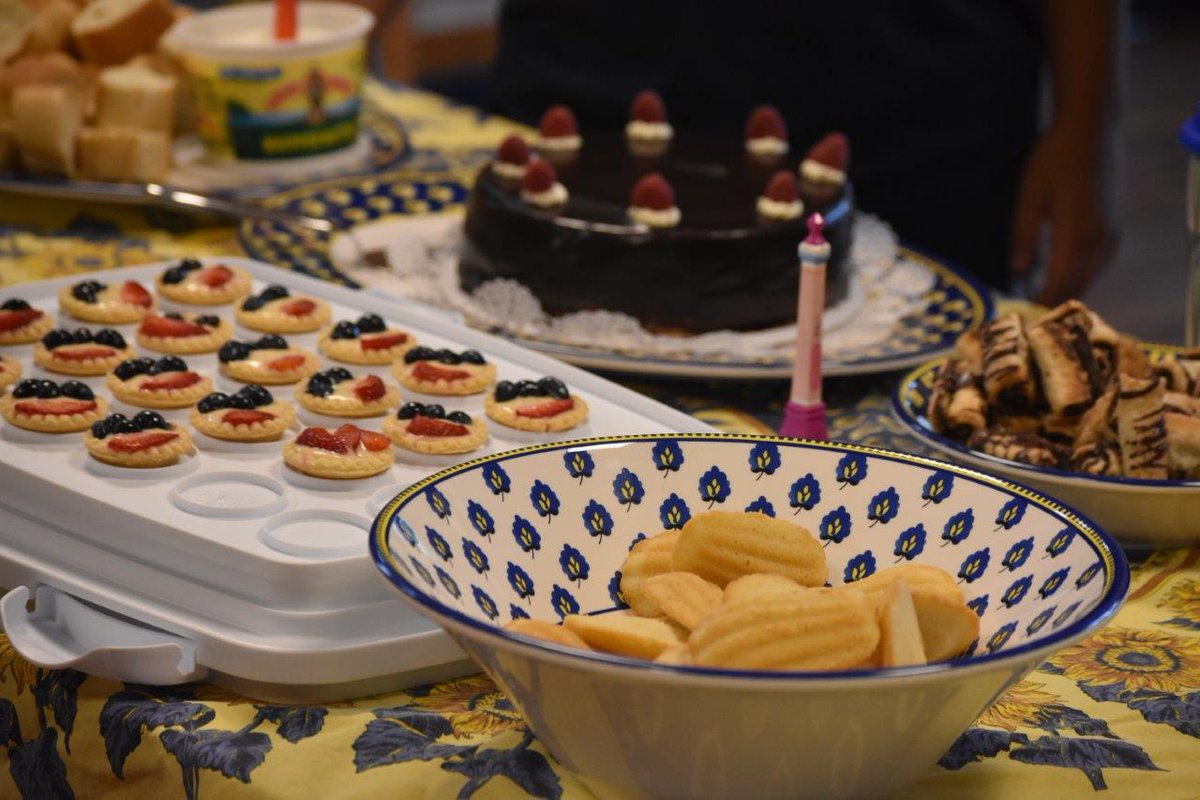 SCMOQ's tweet photo. Check out the cool pastries at the French Bakery section of the bake sale! https://t.co/MGGgNRxLrb