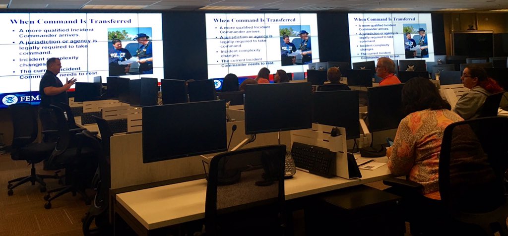COEmergency's tweet photo. Our Logistics Chief instructing an #ICS100 course for state staff and partnering agencies. #CDHSEM https://t.co/uMKozroFSZ