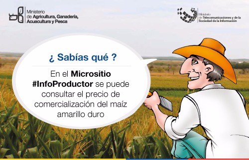 infoposorja's tweet photo. #MAGAP y #MINTEL garantizan acceso a la información en beneficio de maiceros #InfoProductor @pcarvajalnunez https://t.co/NOpuFQfuyB