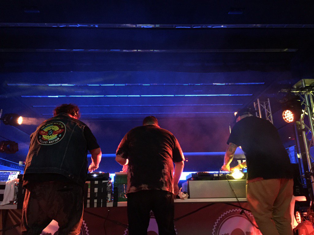 About last night. #6degreesTO with <a href="/atribecalledred/">The Halluci Nation</a>