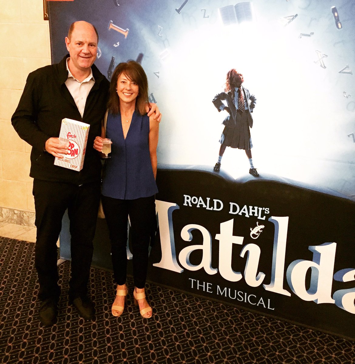 celliott29's tweet photo. Check out the musical "Maitilda" if you haven't yet. The 10 yr old girl who plays Matilda gave an unbelievable performance last night! https://t.co/SrqLxQG1Wm