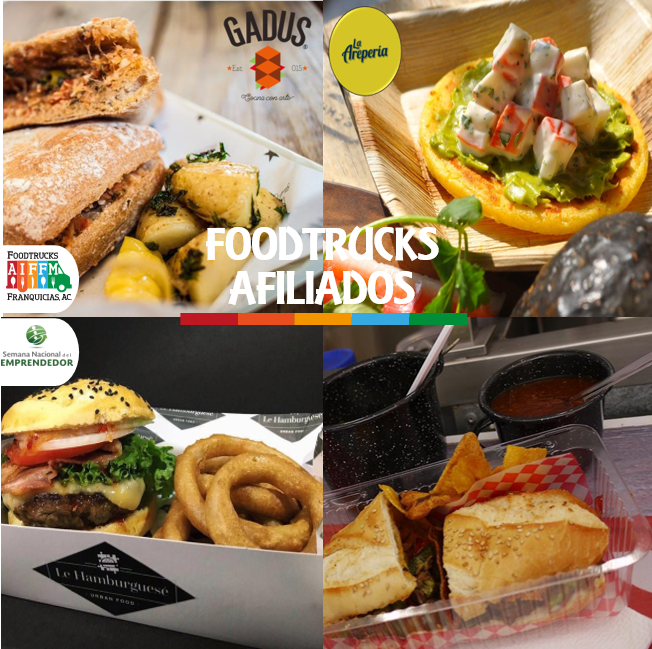 Algunos de nuestros #Foodtrucks afiliados que estarán en la #SemanadelEmprendedor <a href="/GADUS_FT/">GADUS Food Truck</a>  <a href="/LaAreperiaMX/">LaAreperiaMX</a>  <a href="/GlobalGourmetFT/">GlobalGourmetFT</a>