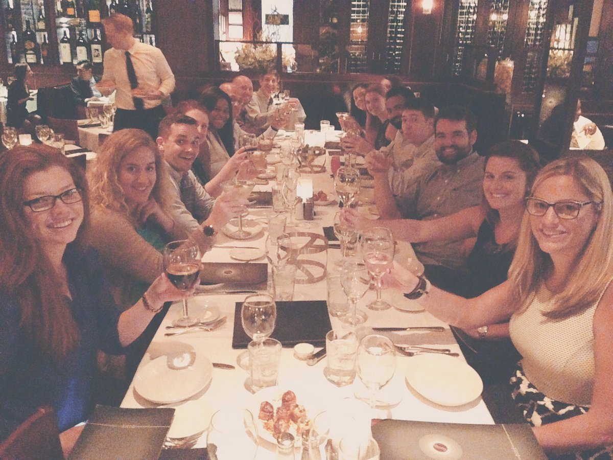 performics's tweet image. A toast to #WelcomeWeek and new #Performics employees!