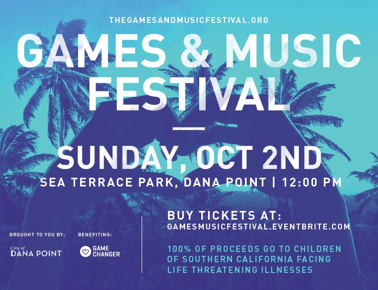 unitygames's tweet photo. Join us at @GameChangerOrg's Games & Music Festival. Use "GAMECHANGER" for 15% off. All proceeds go to charity! https://t.co/nCfMqIC0JE https://t.co/GibZz5g7WI