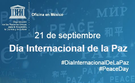 UNESCOMexico's tweet photo. Celebremos este día defendiendo los derechos individuales y la dignidad de las personas.#DíaInternacionaldelaPaz #PeaceDay https://t.co/qeVirnYZf2