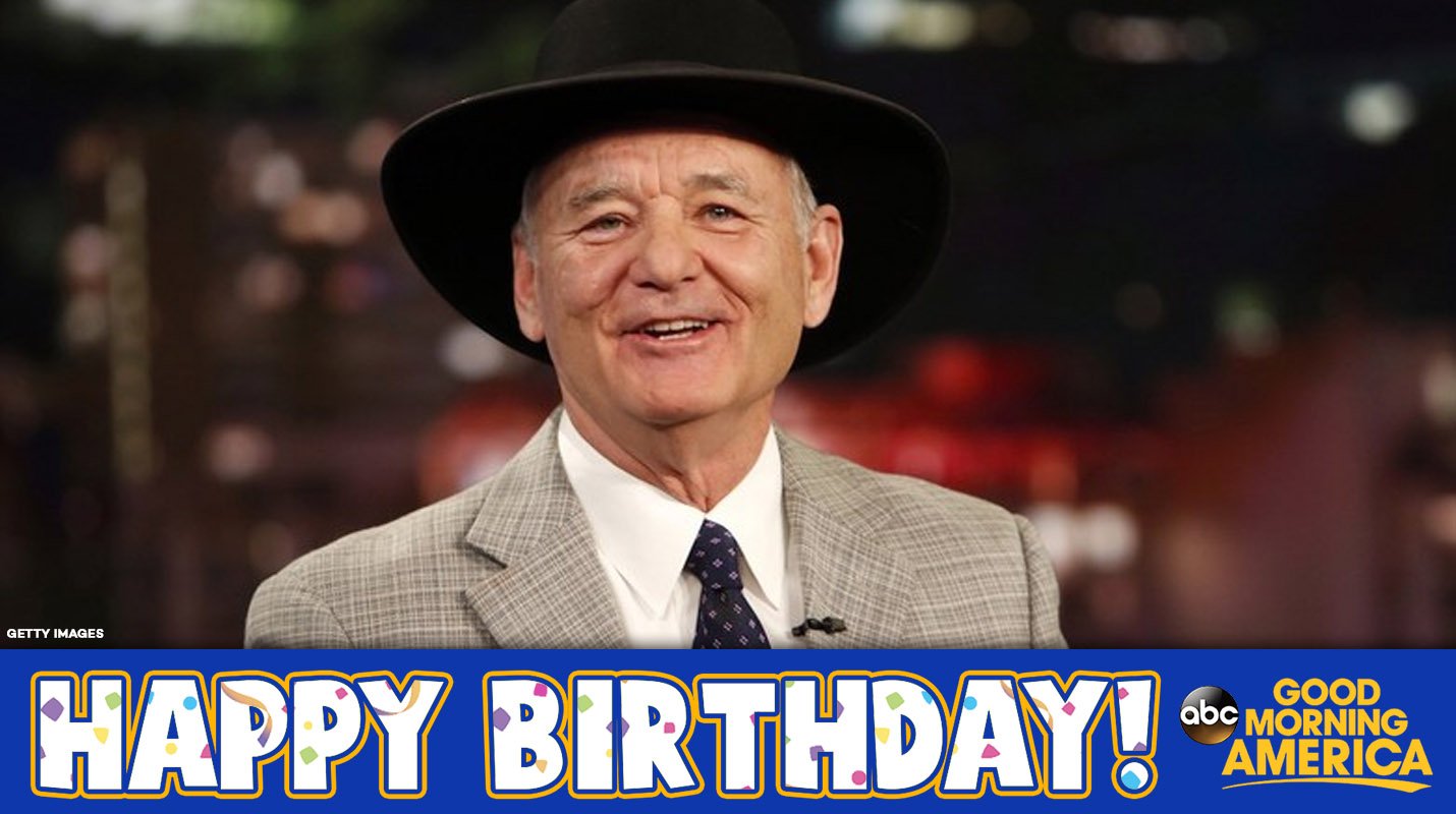 Happy Birthday to Bill Murray!  